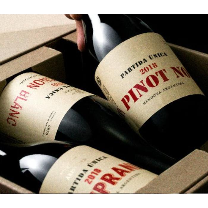 Arstides Partida nica Pinot Noir, Sauvignon Blanc, Tempranillo - Estuche x 3